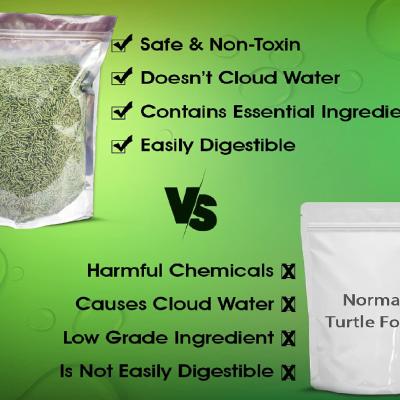 Premium Turtle Food Daily Nutrition Sticks with Spirulina and Stabilized Vitamin C Diet for Healthy Growth