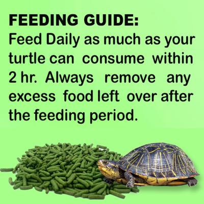 Premium Turtle Food Daily Nutrition Sticks with Spirulina and Stabilized Vitamin C Diet for Healthy Growth