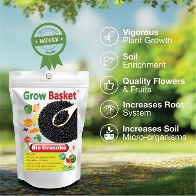 BIO GRANULES Organic Seaweed Granules Fertilizer | Plant Growth Promoter with Humic, Amino, Fulvic