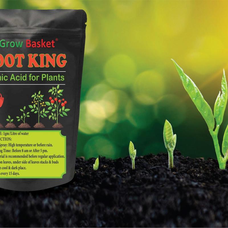 Humic Acid (98%) for Plants | Organic Growth Enhancer & Soil Conditioner