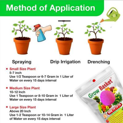 NPK Fertilizer for Plants - Boost Growth & Flowering Water-Soluble, Easy to Use