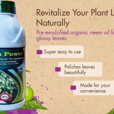 Neem Oil for Plants | Organic Pest Repellent & Leaf Shine | Natural Insecticide, Fungicide, Mite Control Spray